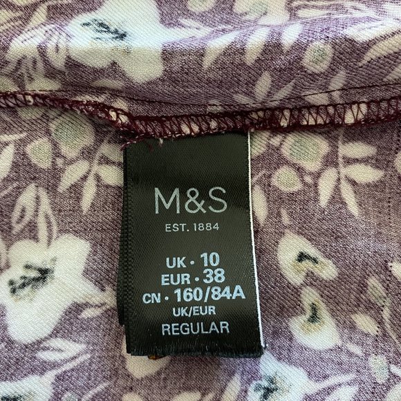 Marks & Spencer Floral Midi Tea Dress - Picture 15 of 16